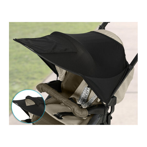 KIOKIDS PARASOL ADICIONAL INFANTIL NEGRO