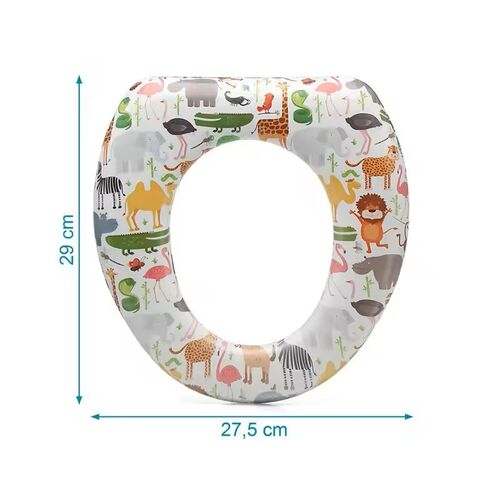 KIOKIDS REDUCTOR WC ANIMALES SELVA
