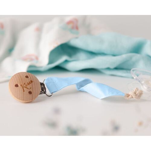 KIOKIDS SUJETACHUPETES MADERA AZUL