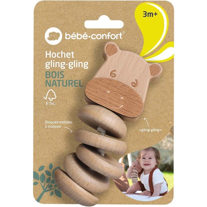 BEBE CONFORT SONAJERO GLING GLING HIPPO SAFARI