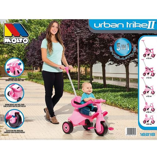 MOLTO URBAN TRIKE II ROSA