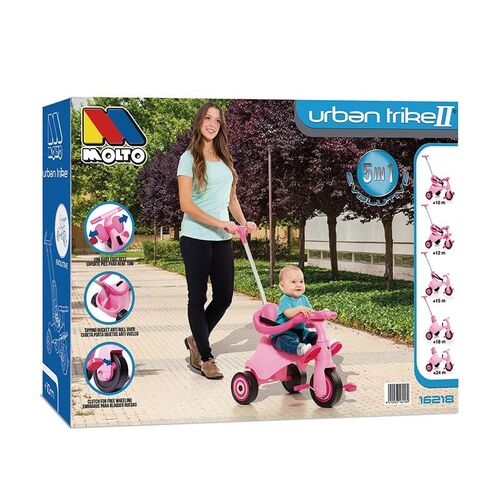 MOLTO URBAN TRIKE II ROSA