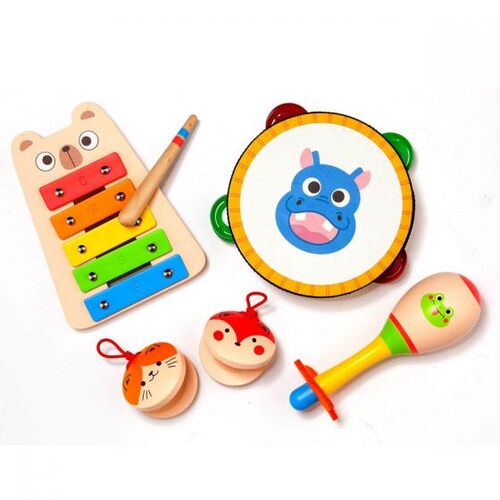 MOLTO SET MUSICAL MADERA