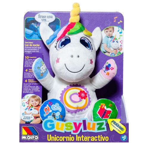 MOLTO GUSY LUZ UNICORNIO INTERACTIVO