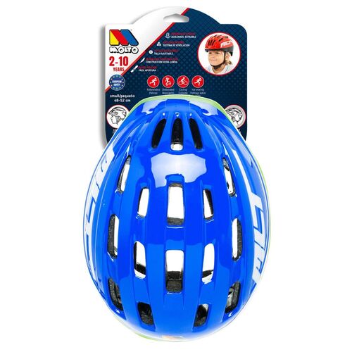 MOLTO CASCO MTL AZUL