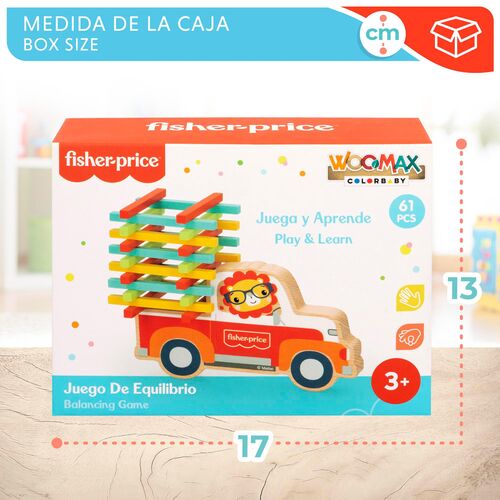 FISHER PRICE JUEGO BLOQUES EQUILIBRIO
