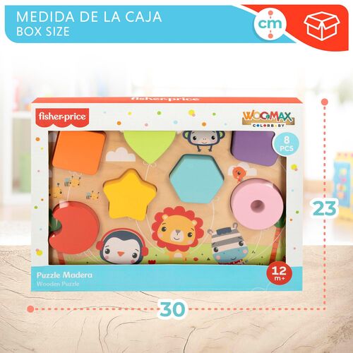 FISHER PRICE PUZZLE FORMAS Y COLORES
