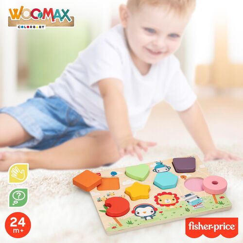 FISHER PRICE PUZZLE FORMAS Y COLORES