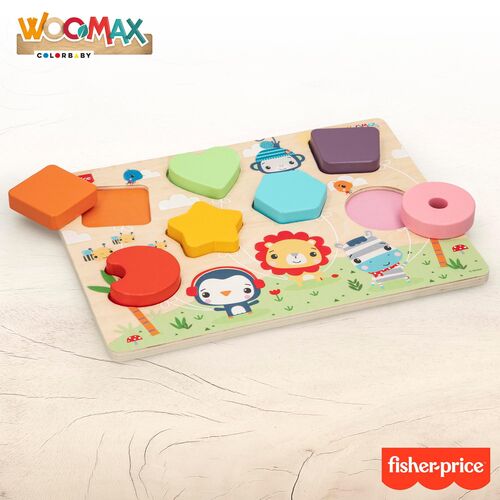 FISHER PRICE PUZZLE FORMAS Y COLORES