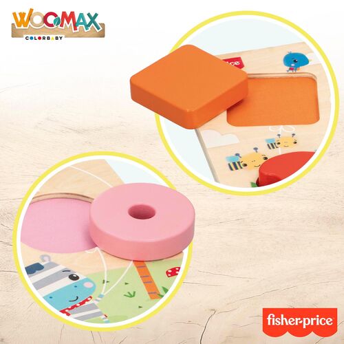 FISHER PRICE PUZZLE FORMAS Y COLORES