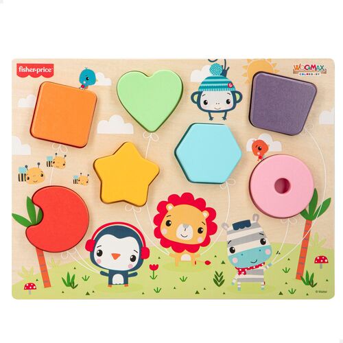 FISHER PRICE PUZZLE FORMAS Y COLORES