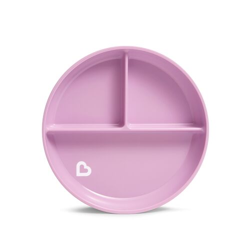 MUNCHKIN PLATO COMPARTIMENTOS VENTOSA STAY PUT LILA