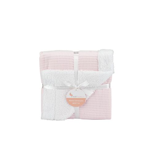 INTERBABY MANTA NIDO BORREGUILLO ROSA