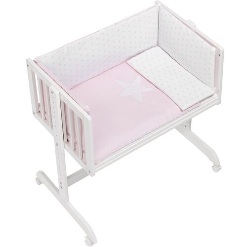 INTERBABY MINICUNA COLECHO ESTRELLA ROSA