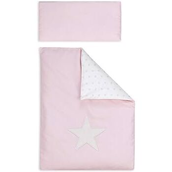 INTERBABY MINICUNA COLECHO ESTRELLA ROSA