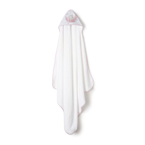 INTERBABY CAPA BAÑO 1X1 BEAR SLEEPING BCO/ROSA