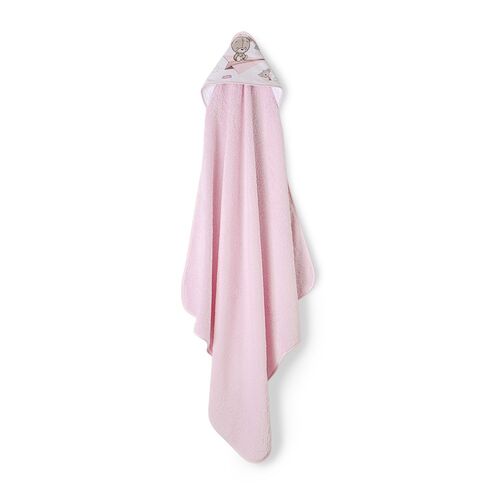 INTERBABY CAPA BAÑO PAPER PLAIN ROSA
