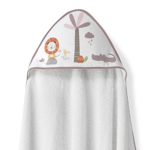 INTERBABY CAPA BAÑO 1X1 LEON PALMERA BCO/MAQUILLAJE