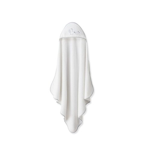 INTERBABY CAPA BAÑO 1X1 UNICORNIO NUBES BCO/GRIS