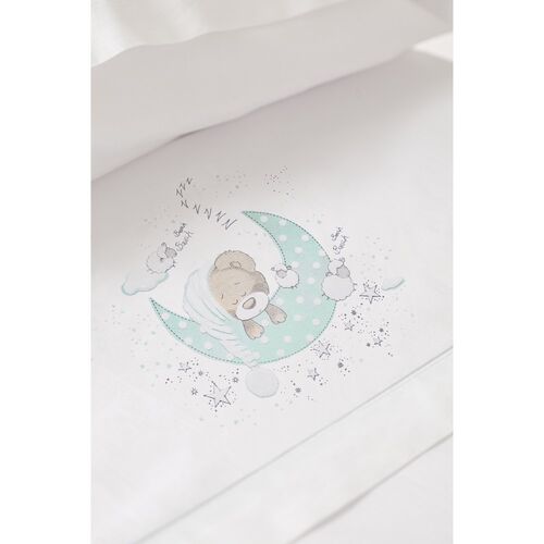 INTERBABY TRIPTICO CUNA NEW SLEEPING BCO/VERDE