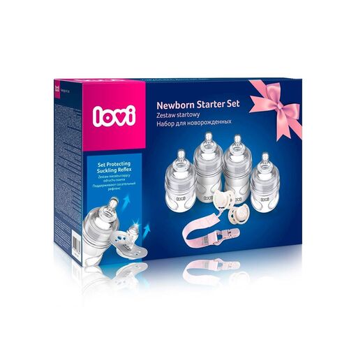 LOVI PACK INICIAL RECIEN NACIDO BABY SHOWER ROSA