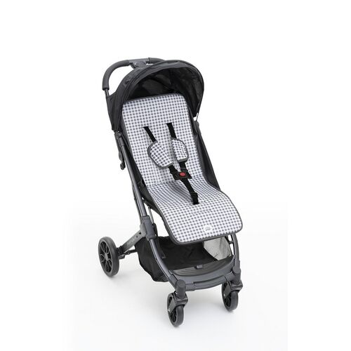 INTERBABY COLCHONETA SILLA VICHY GRIS