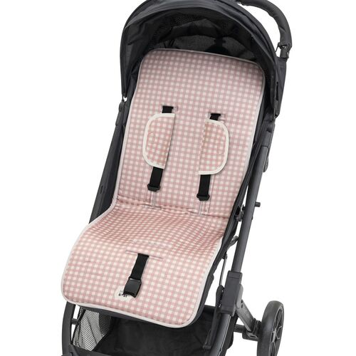 INTERBABY COLCHONETA SILLA VICHY ROSA