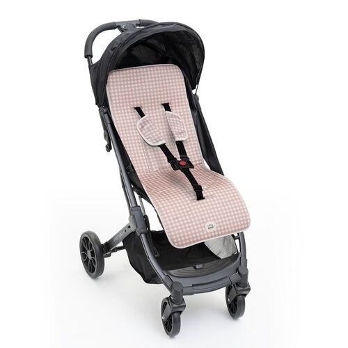 INTERBABY COLCHONETA SILLA VICHY ROSA