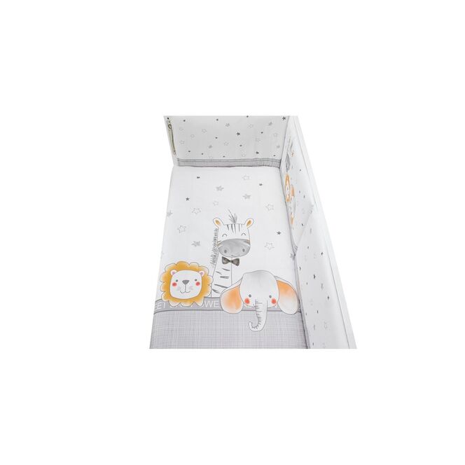 INTERBABY 2P NORDICO ANIMALES GRIS