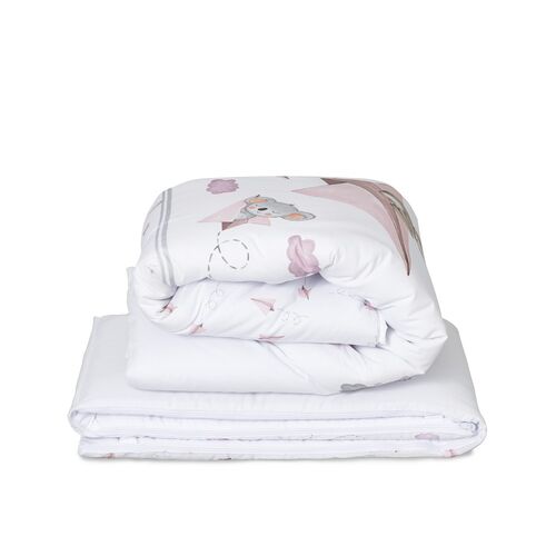 INTERBABY 2P NORDICO PAPER PLAIN ROSA