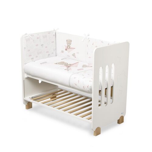 INTERBABY 2P NORDICO PAPER PLAIN ROSA