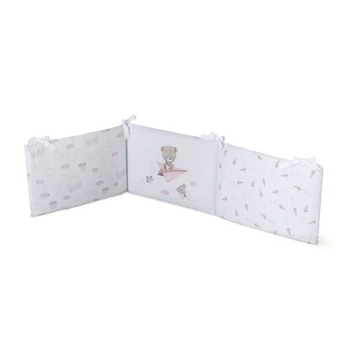 INTERBABY 2P NORDICO PAPER PLAIN ROSA