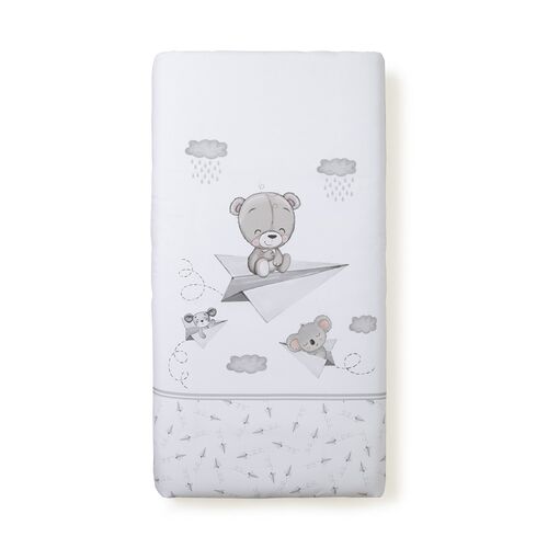 INTERBABY 2P NORDICO PAPER PLAIN GRIS