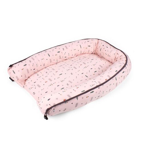 INTERBABY ALMOHADA NIDO CABAÑA ROSA