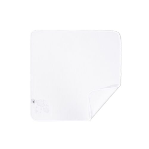 INTERBABY GASA BORDADA NUBES BLANCO