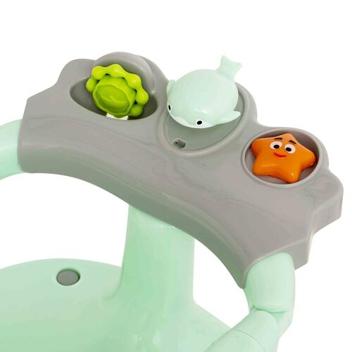 INTERBABY ASIENTO BAÑO VENTOSA VERDE