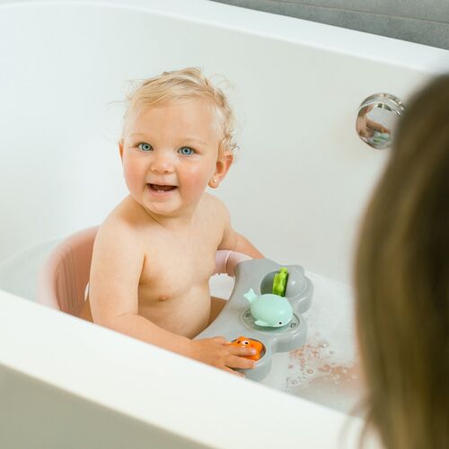 INTERBABY ASIENTO BAÑO VENTOSA ROSA