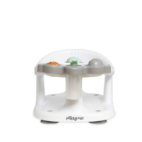 INTERBABY ASIENTO BAÑO VENTOSA GRIS