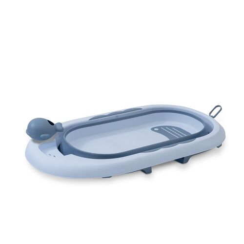 INTERBABY BAÑERA PLEGABLE TAZA ENJUAGE AZUL