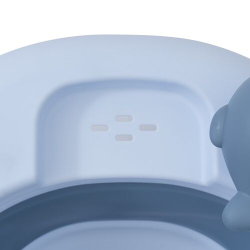 INTERBABY BAÑERA PLEGABLE TAZA ENJUAGE AZUL