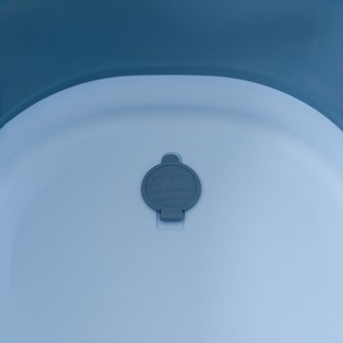 INTERBABY BAÑERA PLEGABLE TAZA ENJUAGE AZUL
