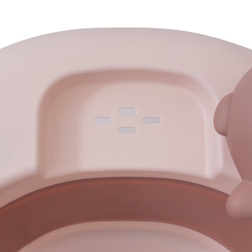 INTERBABY BAÑERA PLEGABLE TAZA ENJUAGE ROSA