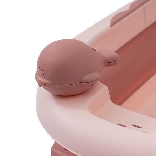 INTERBABY BAÑERA PLEGABLE TAZA ENJUAGE ROSA