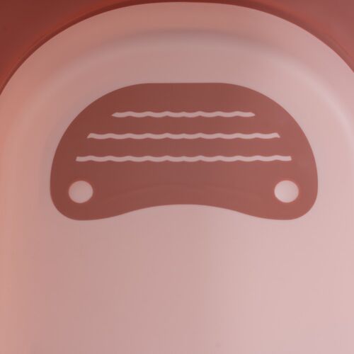 INTERBABY BAÑERA PLEGABLE TAZA ENJUAGE ROSA