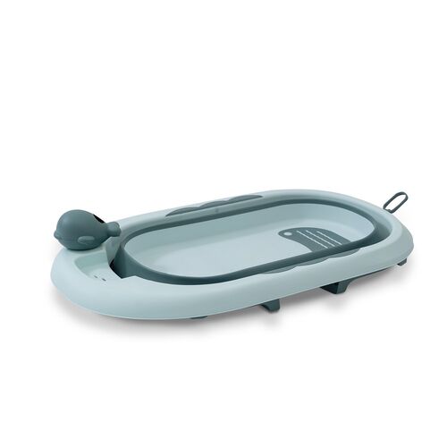 INTERBABY BAÑERA PLEGABLE TAZA ENJUAGE VERDE