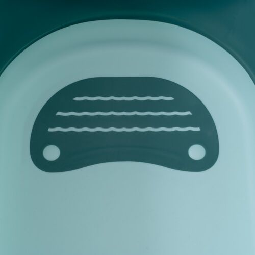 INTERBABY BAÑERA PLEGABLE TAZA ENJUAGE VERDE