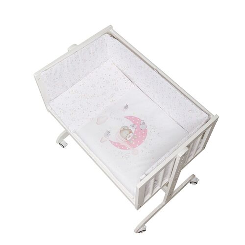 INTERBABY MINICUNA MINANA BEAR SLEEPING ROSA