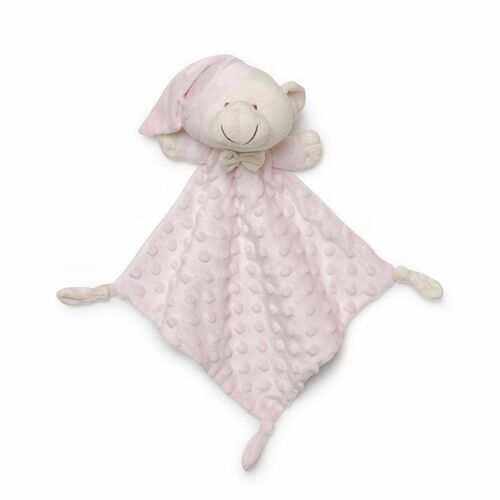 INTERBABY SET ROSA MANTA+PELUCHE+DOU DOU