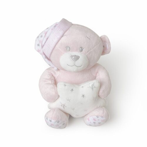 INTERBABY SET ROSA MANTA+PELUCHE+DOU DOU