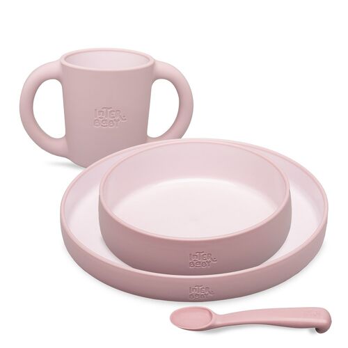 INTERBABY SET VAJILLA ROSA MAQUILLAJE